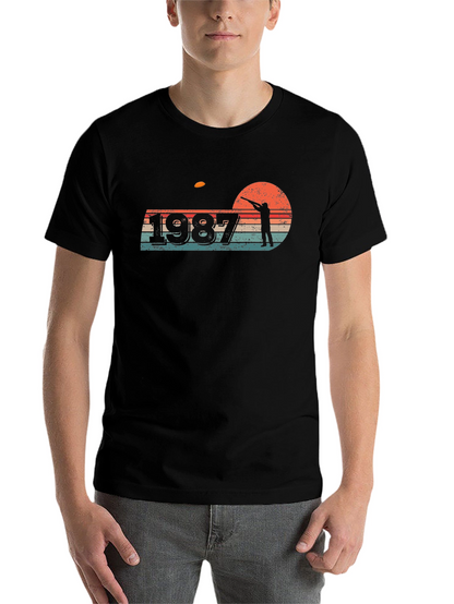 1987 Skeet Shooting Silhouette T-Shirt