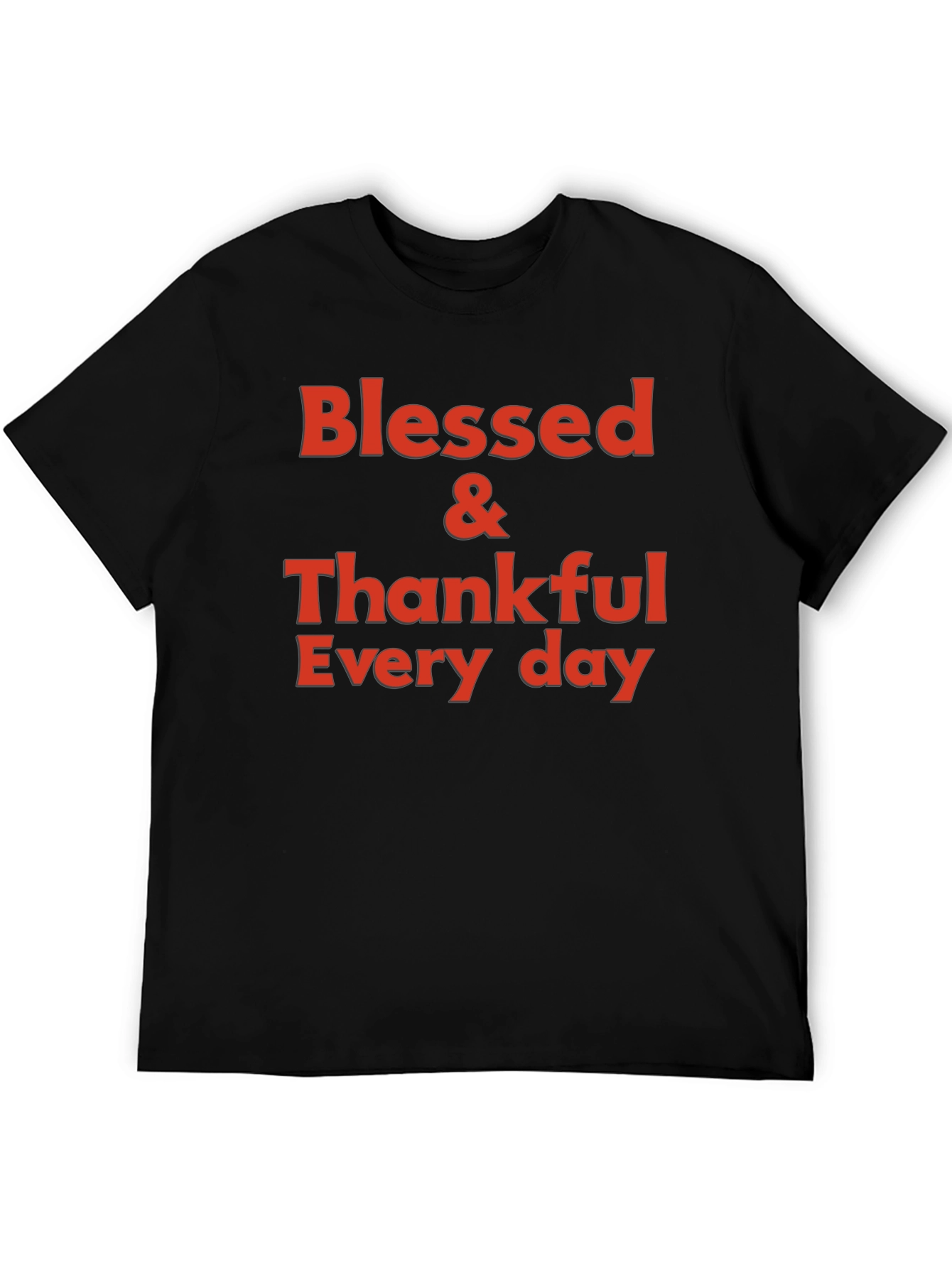 Blessed & Thankful Graphic T-Shirt