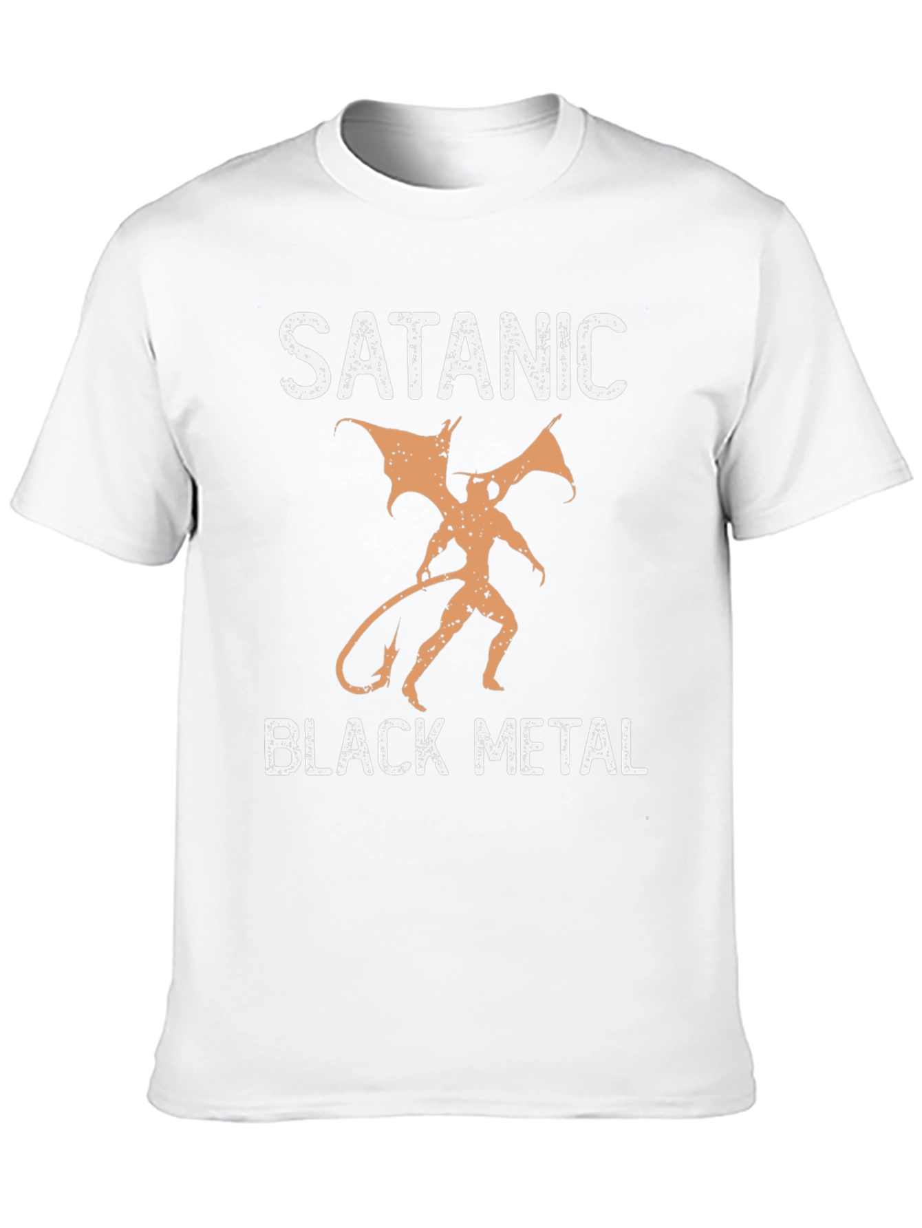 Satanic Black Metal Graphic T-Shirt