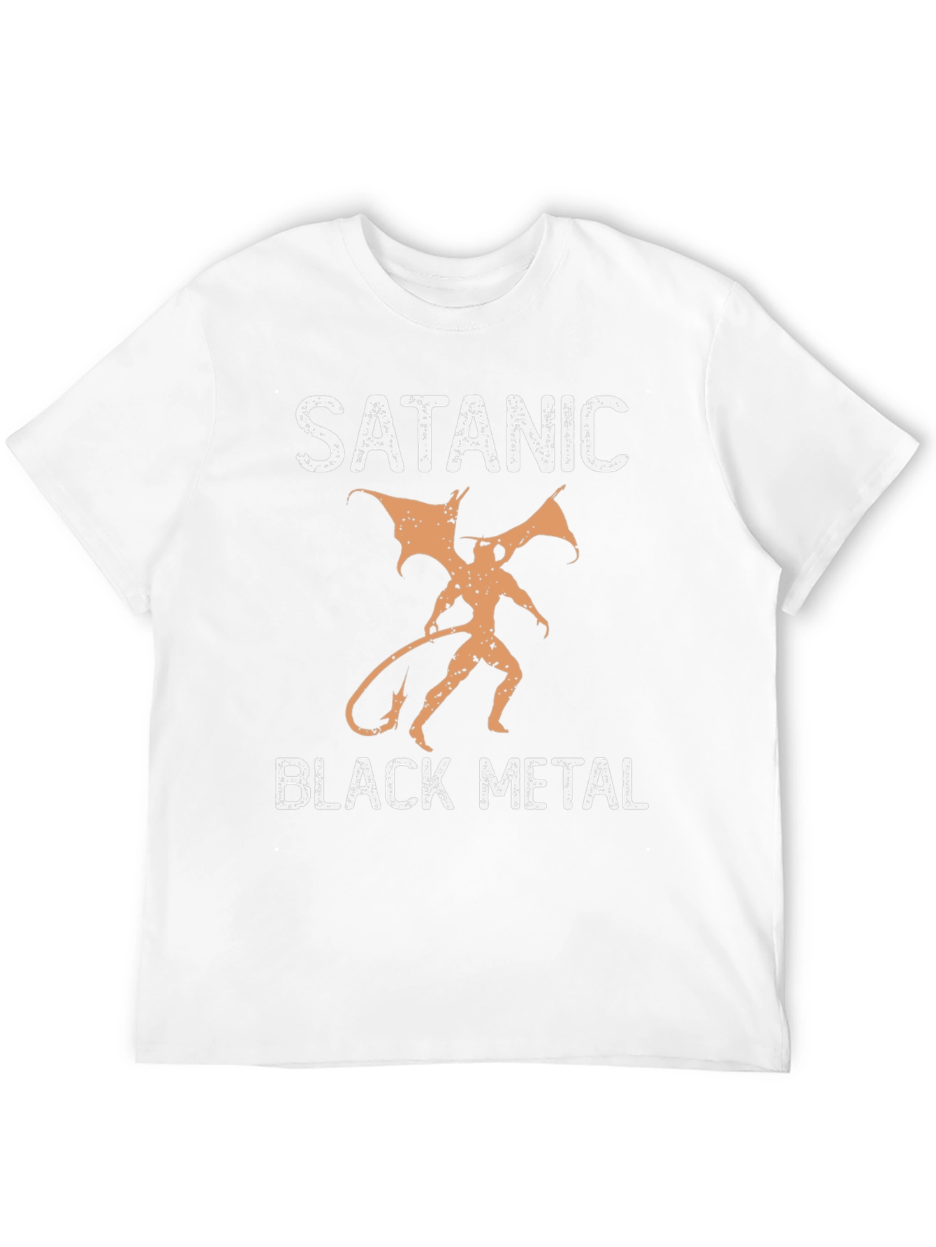 Satanic Black Metal Graphic T-Shirt