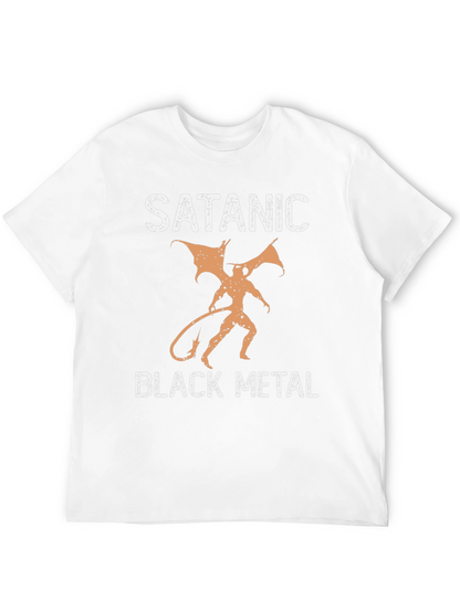 Satanic Black Metal Graphic T-Shirt