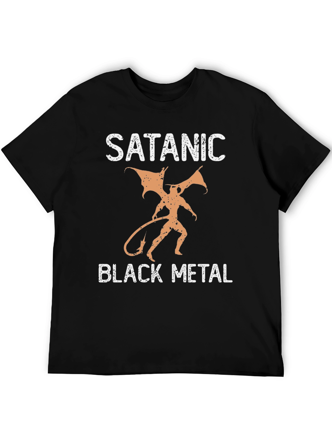 Satanic Black Metal Graphic T-Shirt