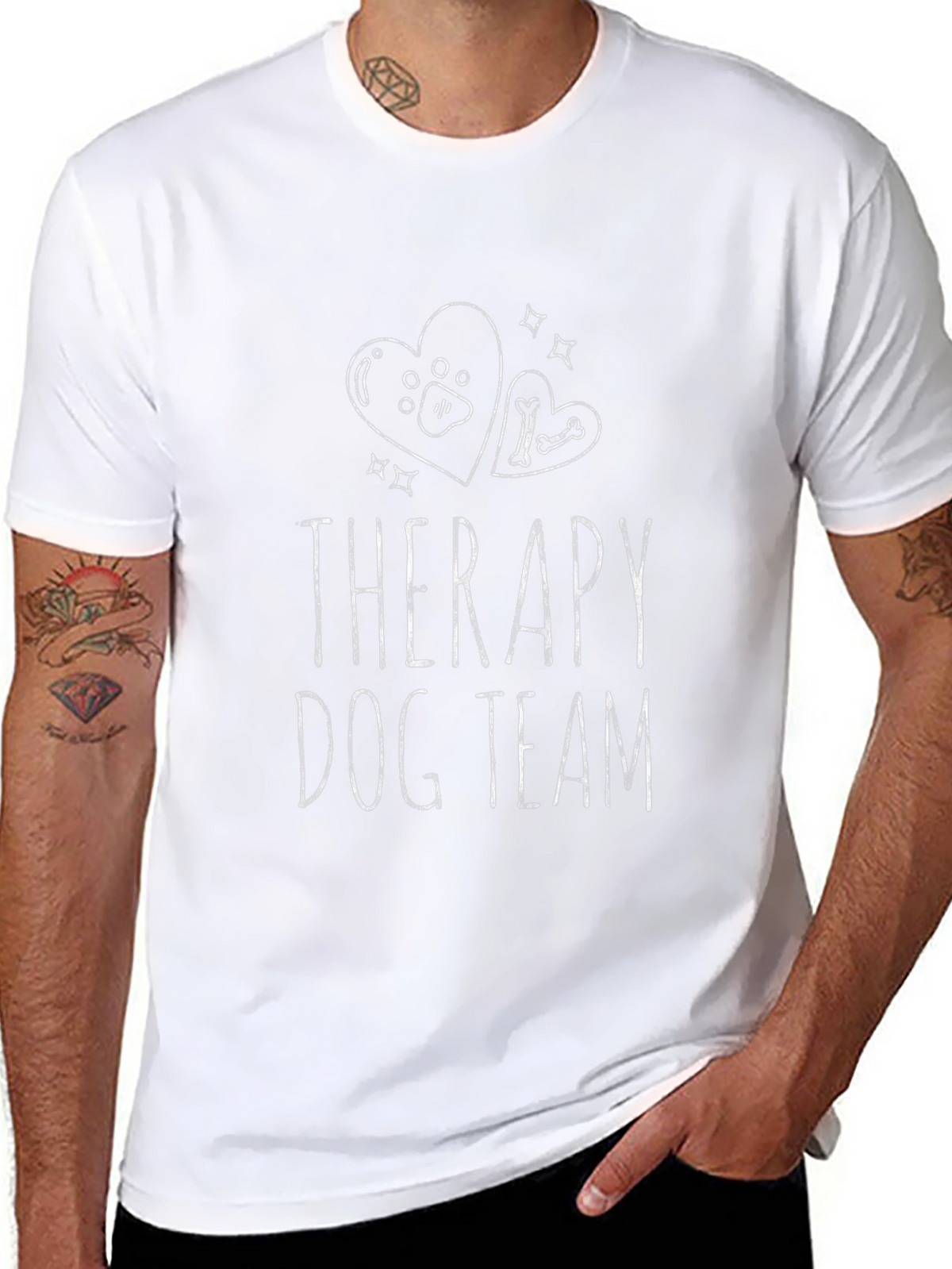 Therapy Dog Team Graphic Tee