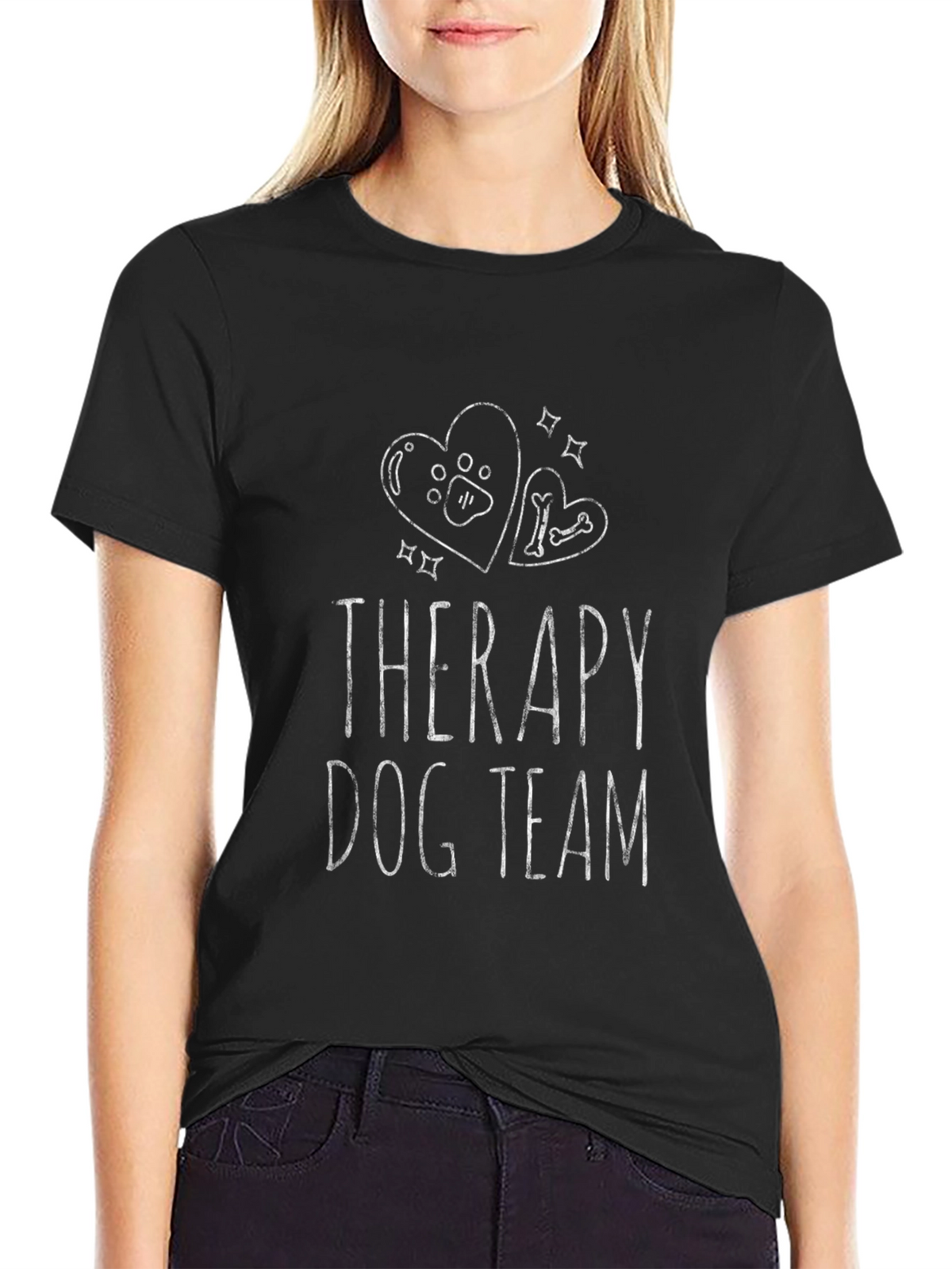 Therapy Dog Team Graphic Tee