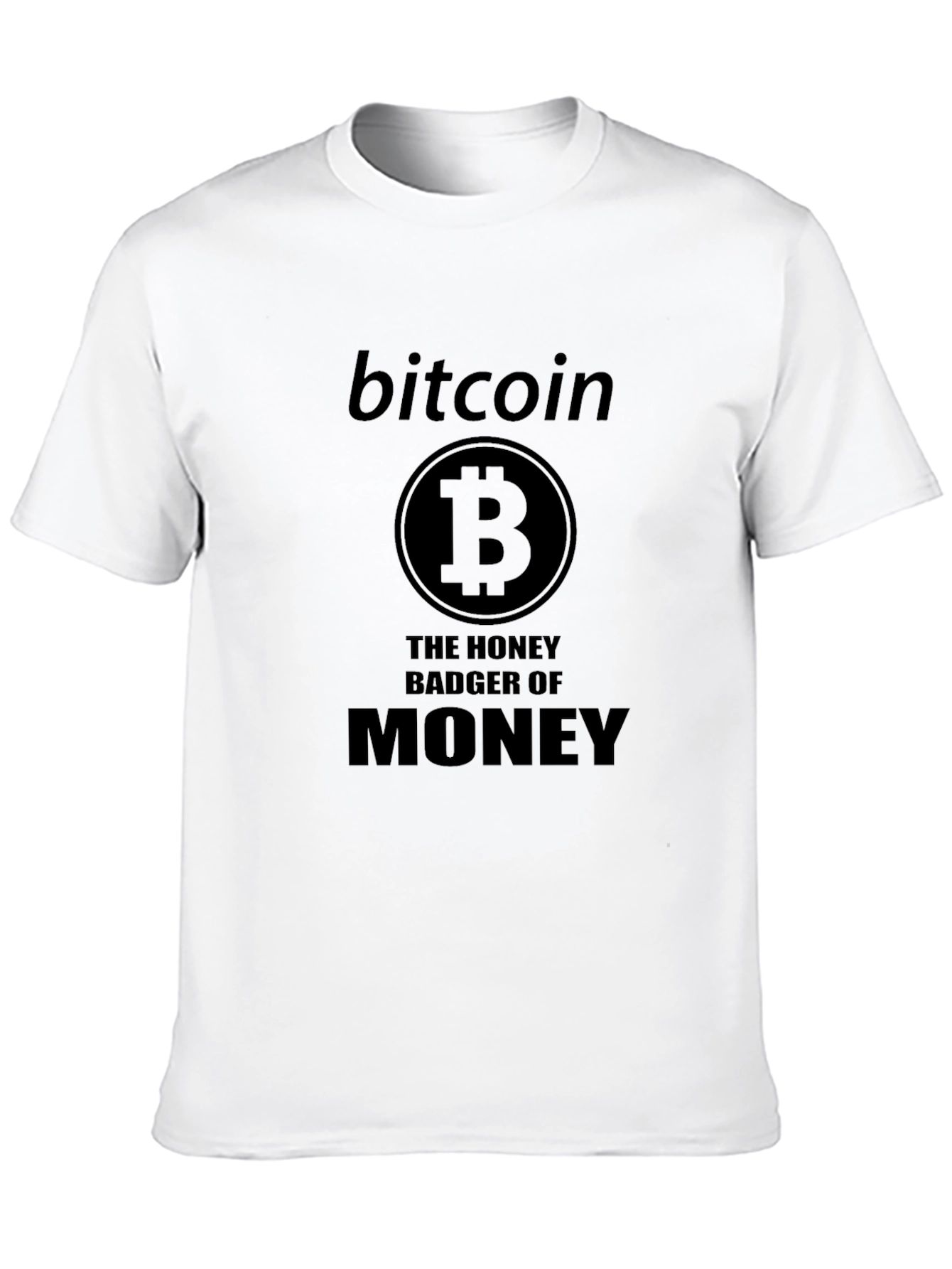 Bitcoin Honey Badger T-Shirt - Crypto Enthusiast Tee