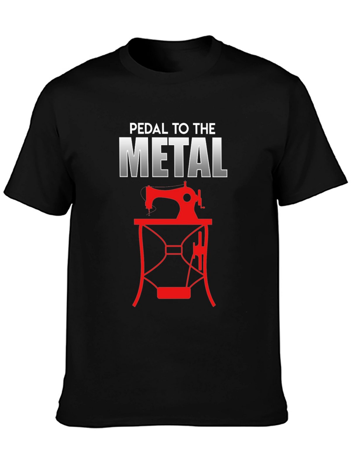 Pedal to the Metal Sewing T-Shirt
