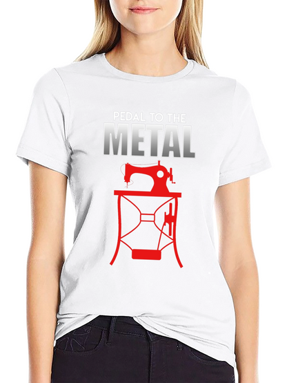 Pedal to the Metal Sewing T-Shirt