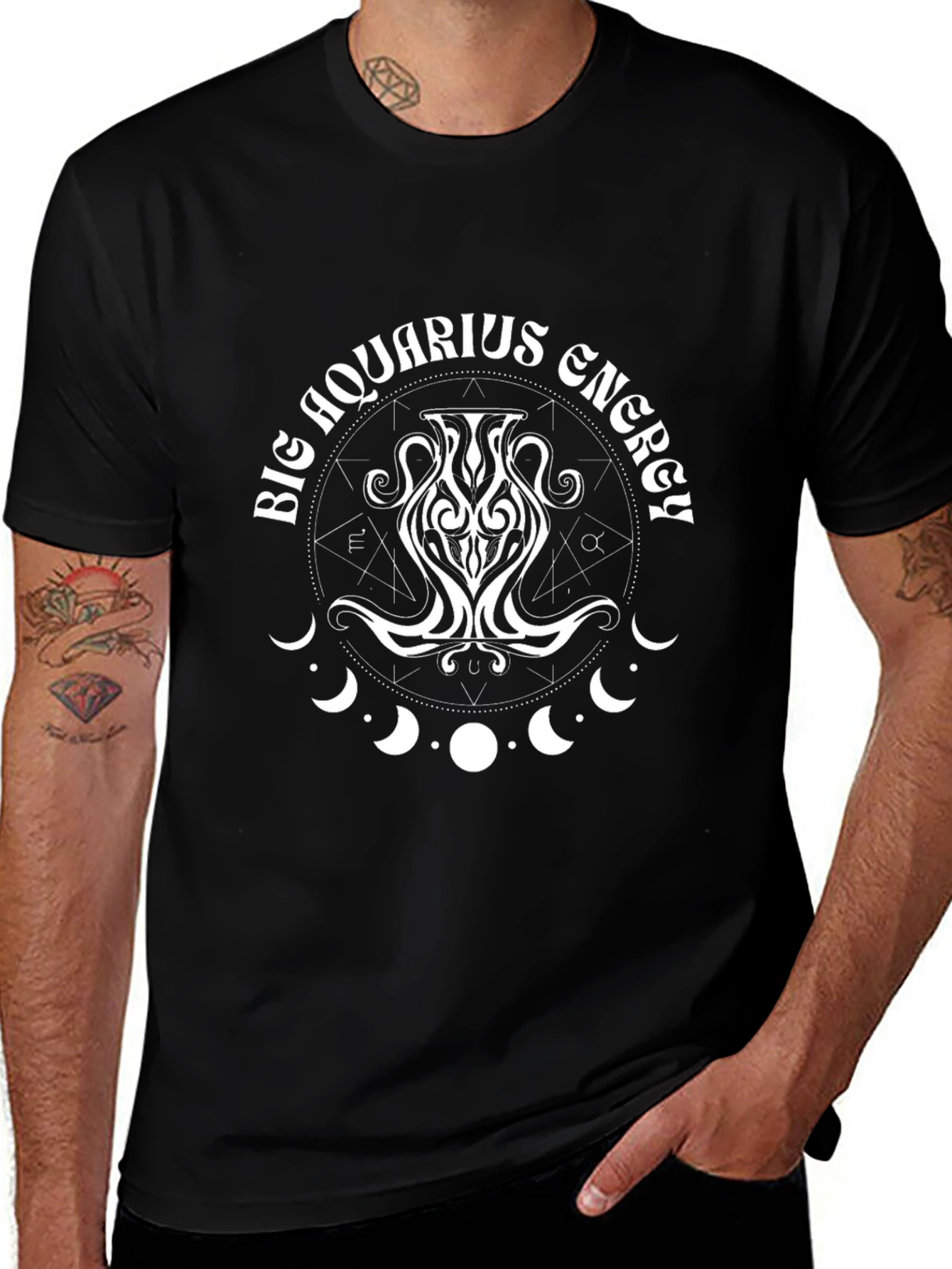 Big Aquarius Energy Graphic Tee