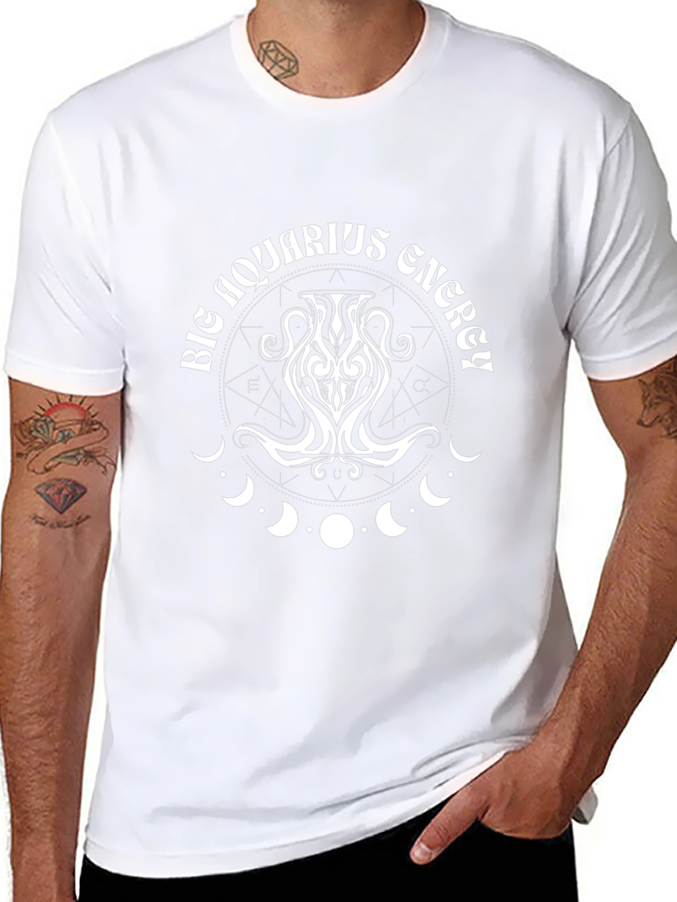 Big Aquarius Energy Graphic Tee