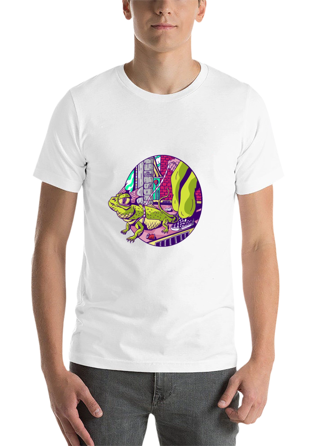 Cool Lizard Graphic Tee