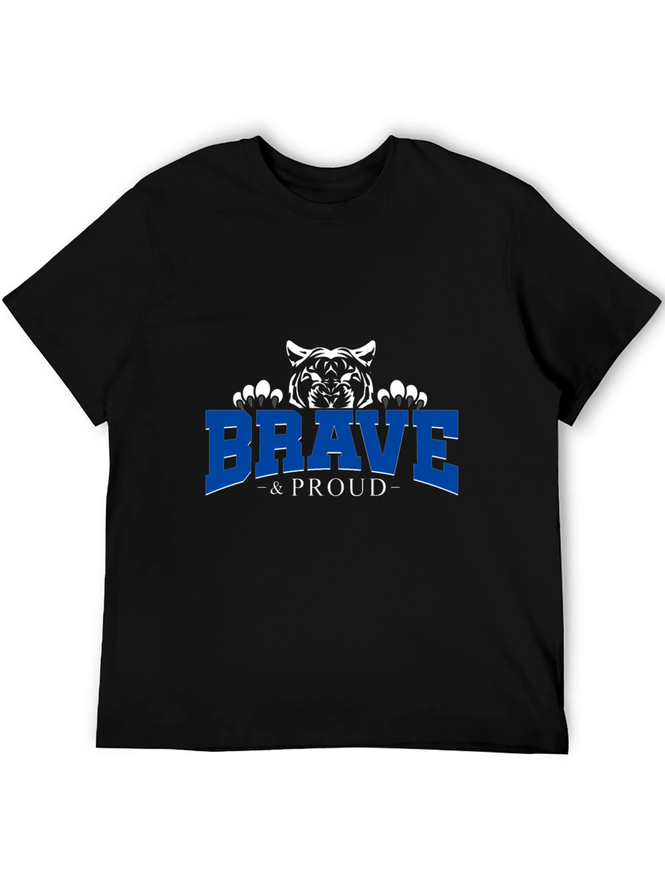 Brave & Proud Tiger Graphic Tee