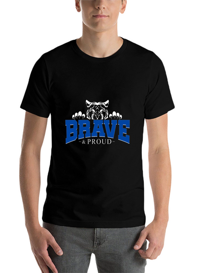 Brave & Proud Tiger Graphic Tee