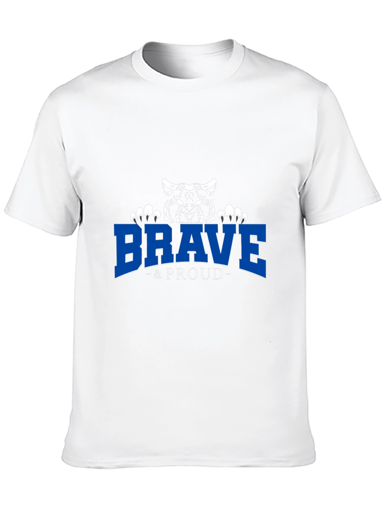 Brave & Proud Tiger Graphic Tee