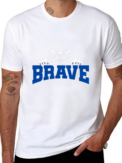Brave & Proud Tiger Graphic Tee
