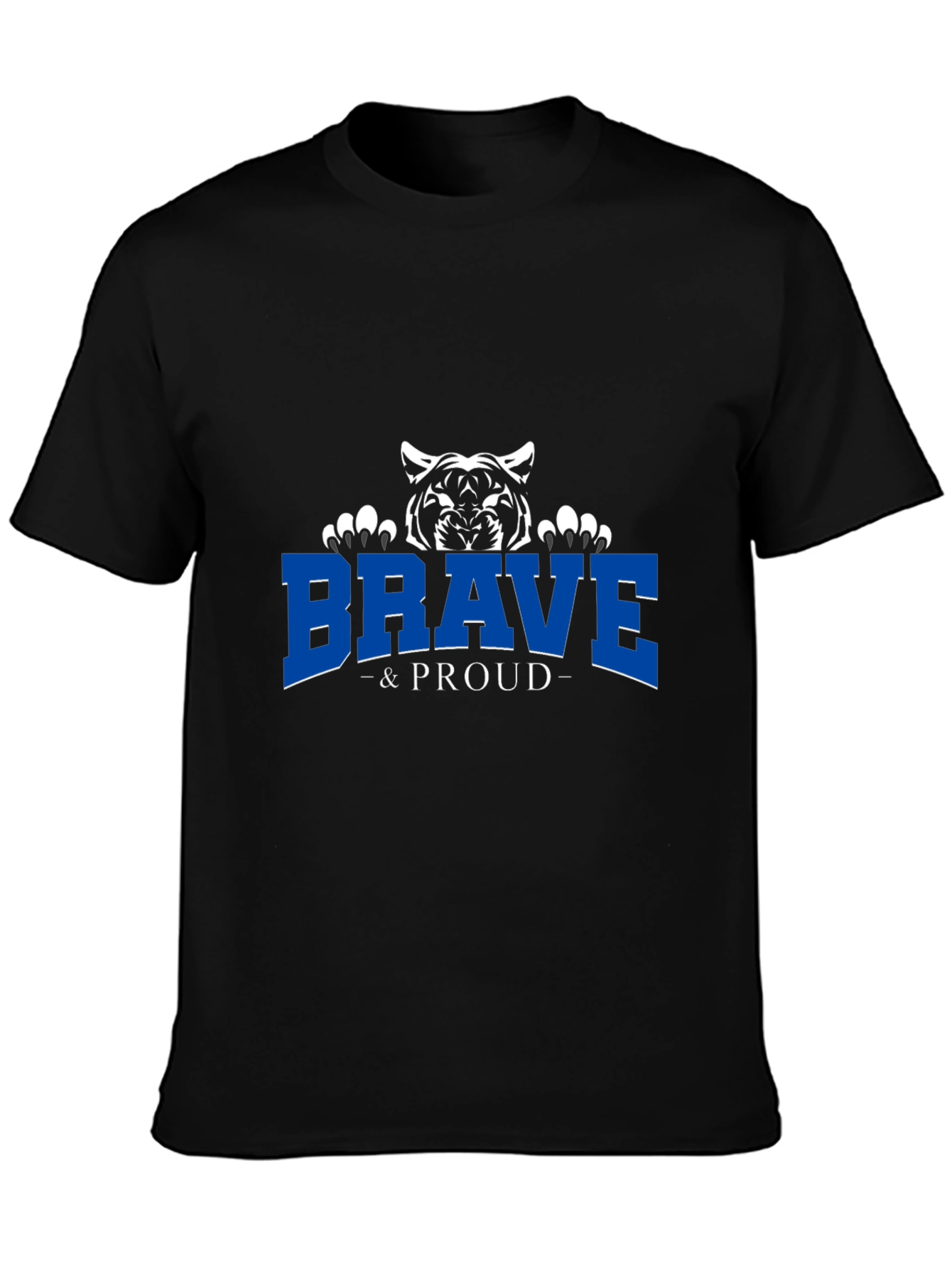 Brave & Proud Tiger Graphic Tee