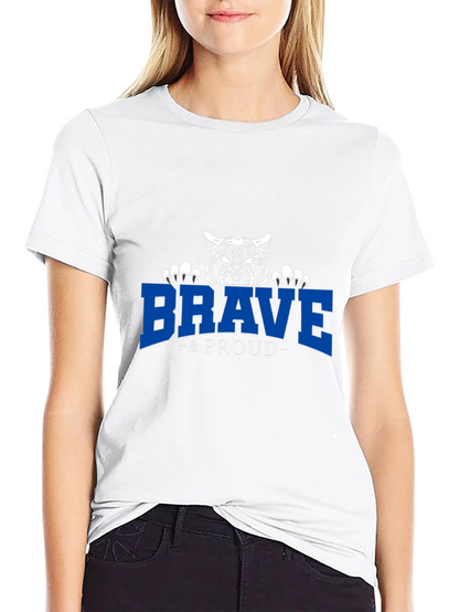 Brave & Proud Tiger Graphic Tee