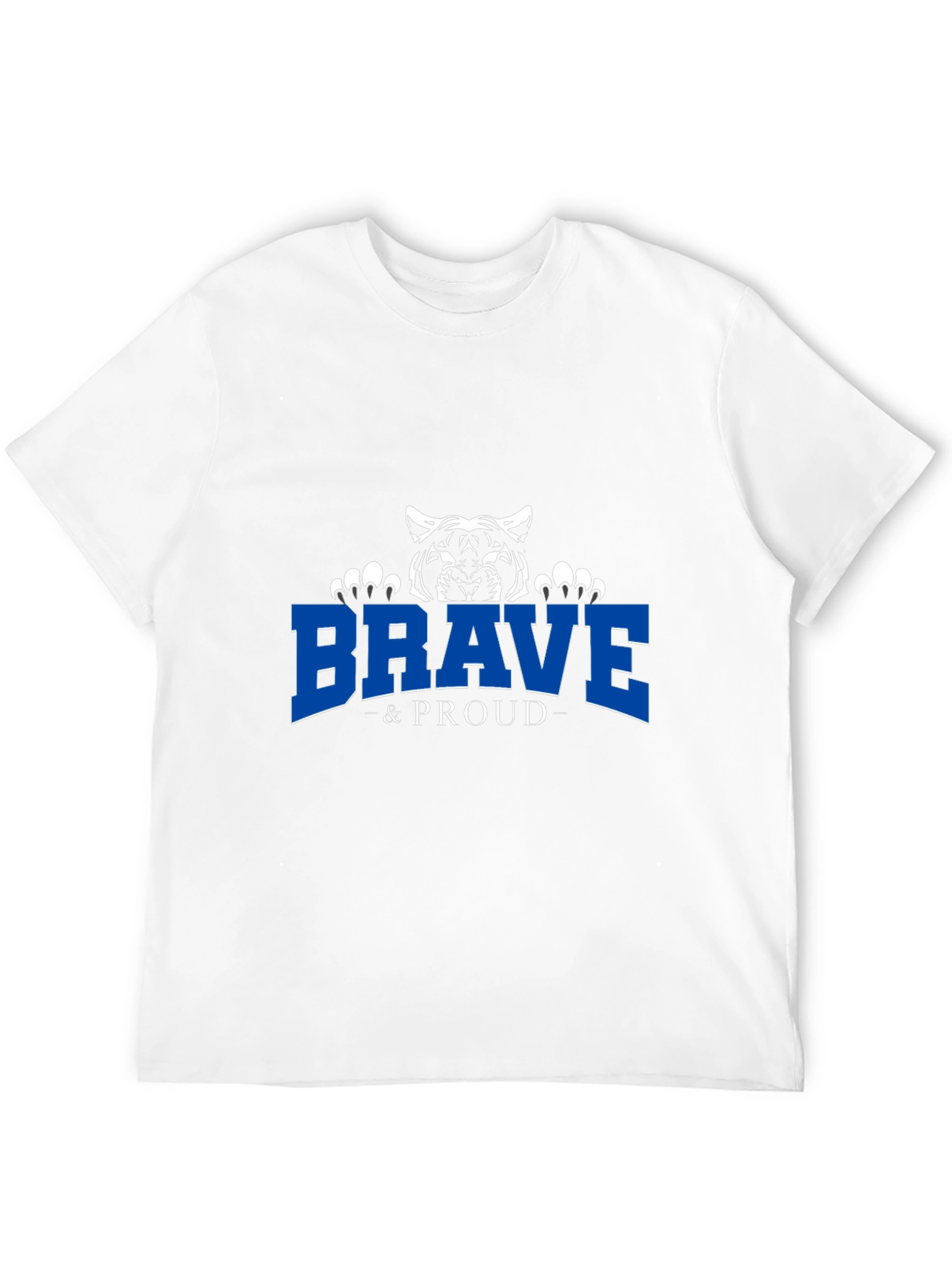 Brave & Proud Tiger Graphic Tee