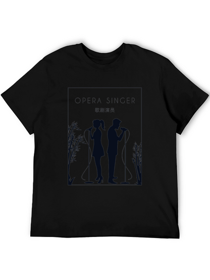 Opera Singer Graphic Tee - Stylish Unisex T-Shirt
