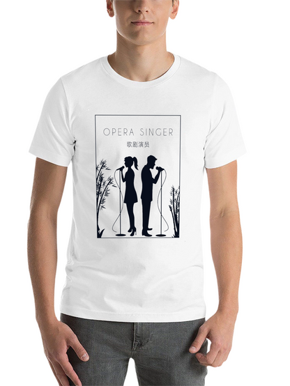 Opera Singer Graphic Tee - Stylish Unisex T-Shirt