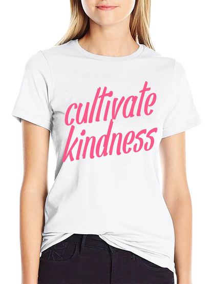 Cultivate Kindness Black Graphic Tee