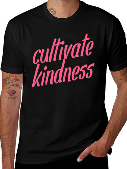 Cultivate Kindness Black Graphic Tee
