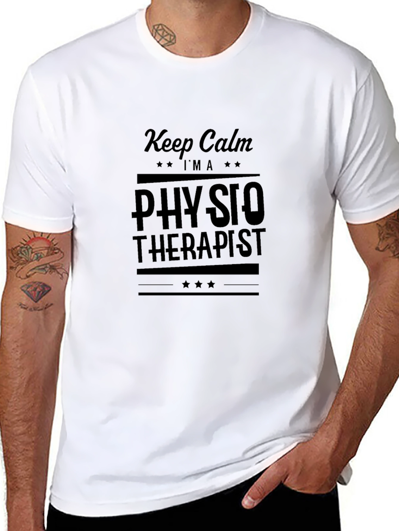 Keep Calm Im a Physiotherapist T-Shirt