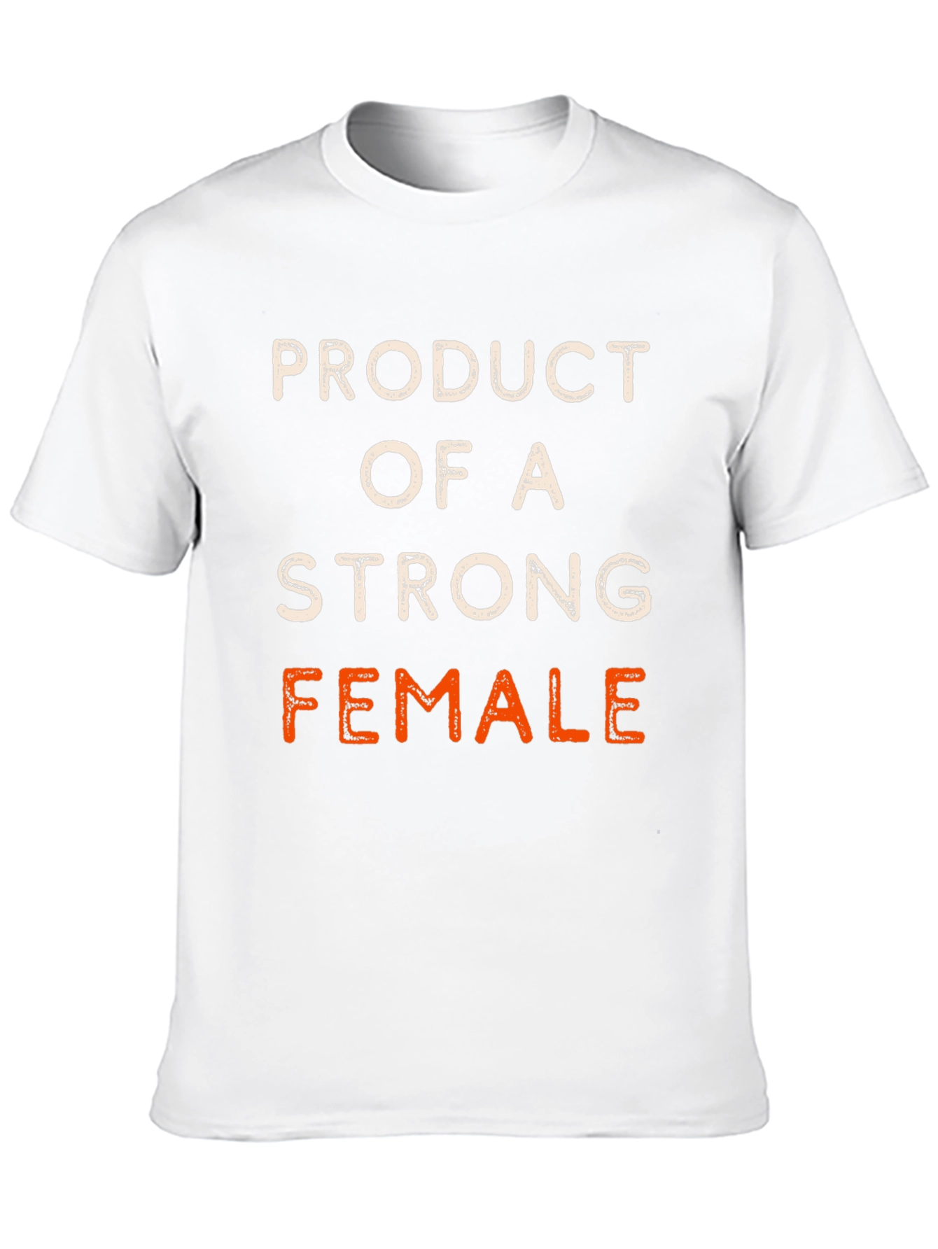 Product of a Strong Female Black T-Shirt