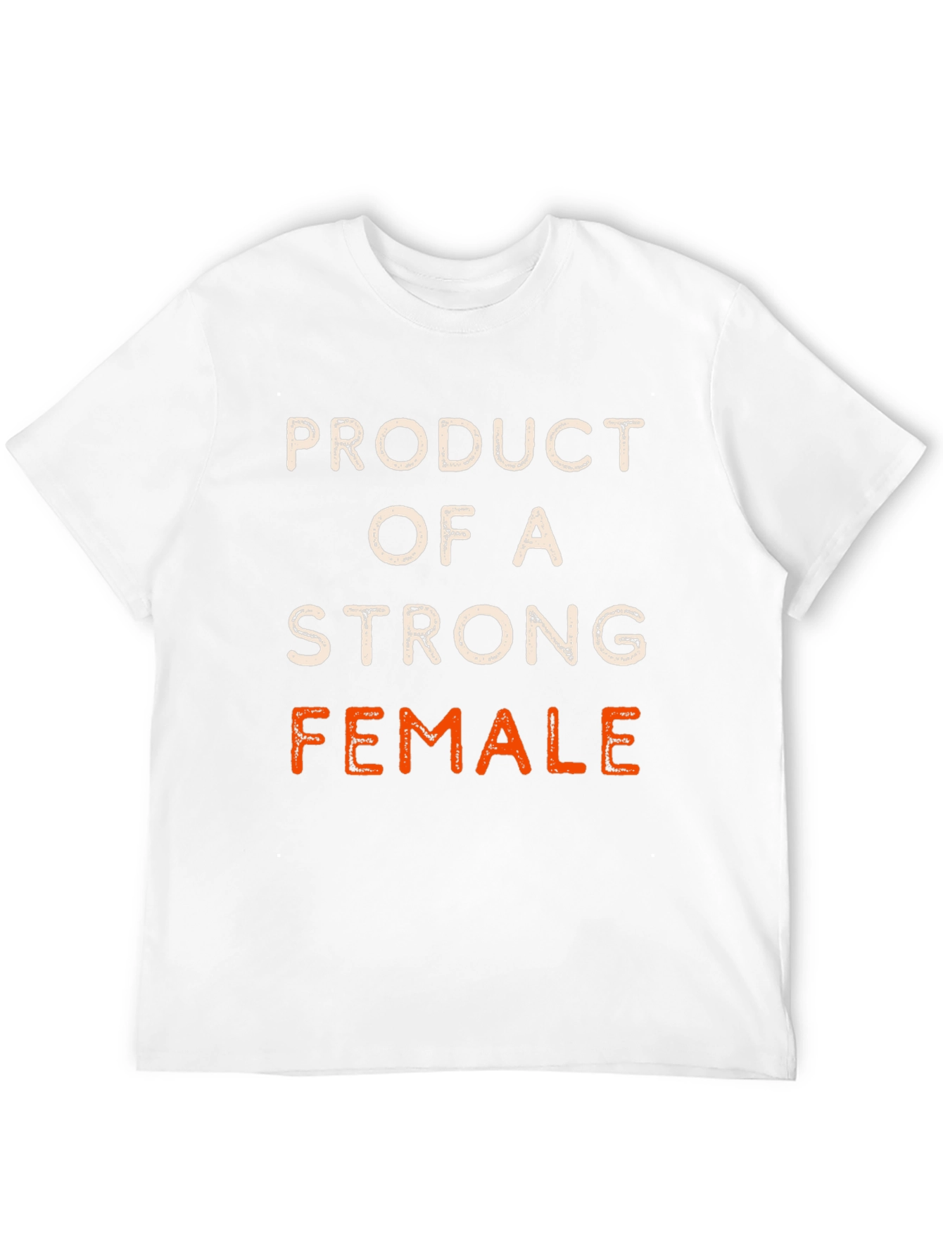 Product of a Strong Female Black T-Shirt