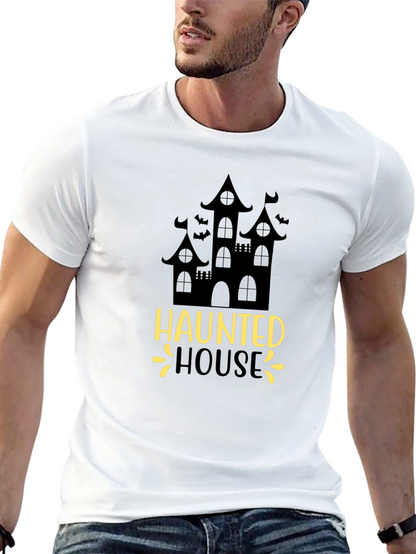 Haunted House Halloween T-Shirt