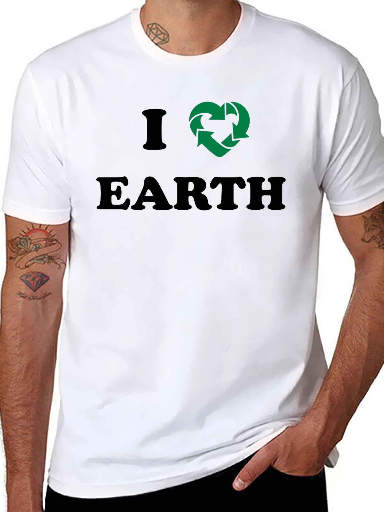 I Love Earth Recycle T-Shirt