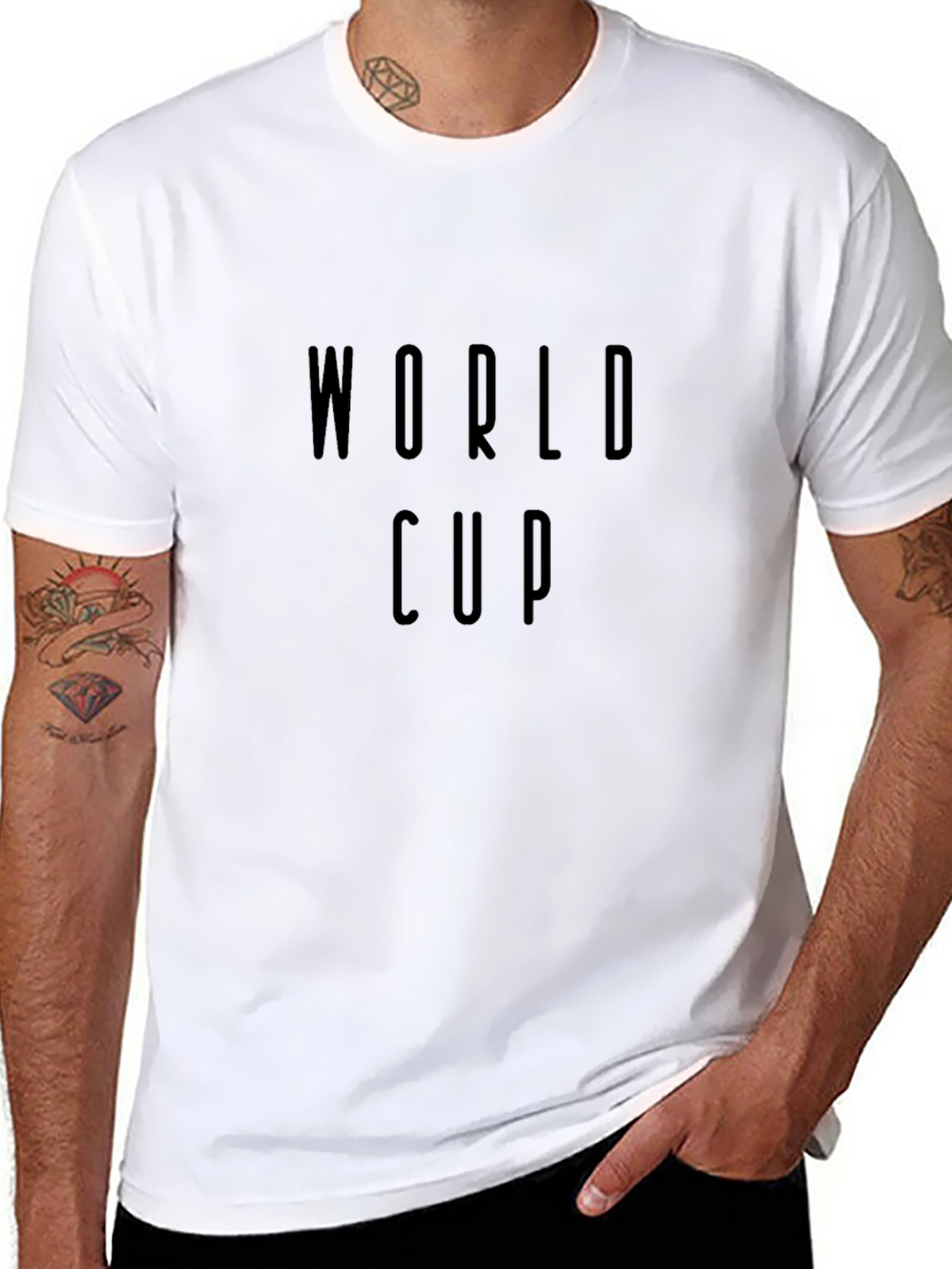 World Cup Black T-Shirt