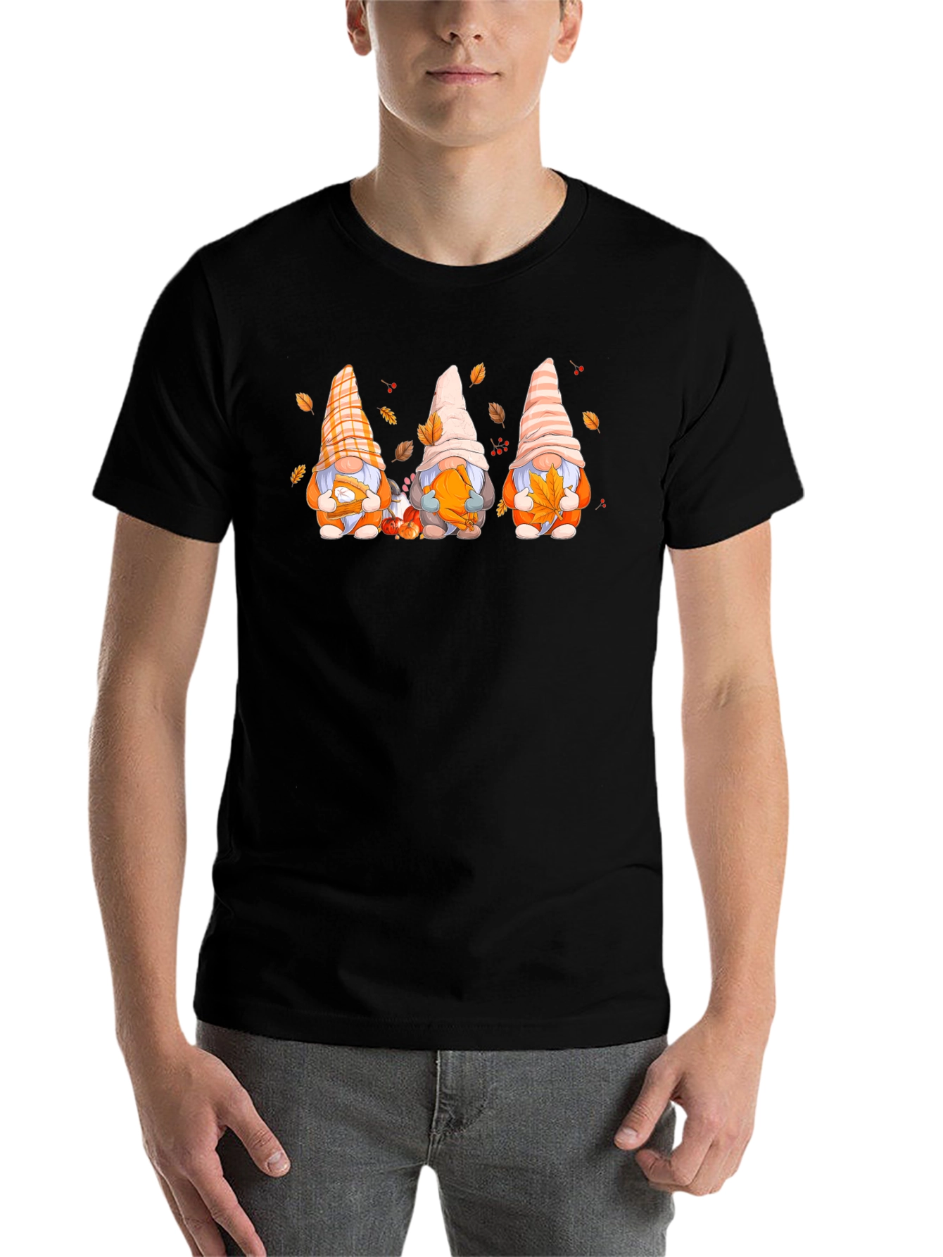 Fall Gnomes Graphic T-Shirt