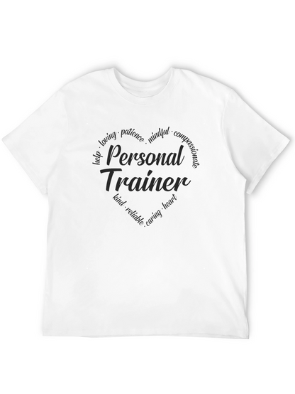 Personal Trainer Heart Graphic T-Shirt