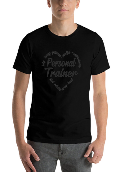 Personal Trainer Heart Graphic T-Shirt