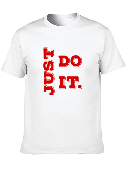 Just Do It Graphic Tee - Black