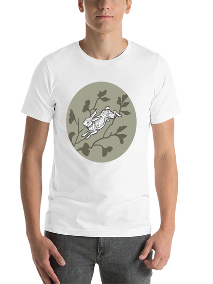 Rabbit T-Shirt - Artistic Graphic Tee