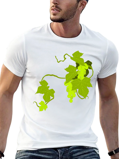Grapes Graphic Tee - Classic Black T-Shirt