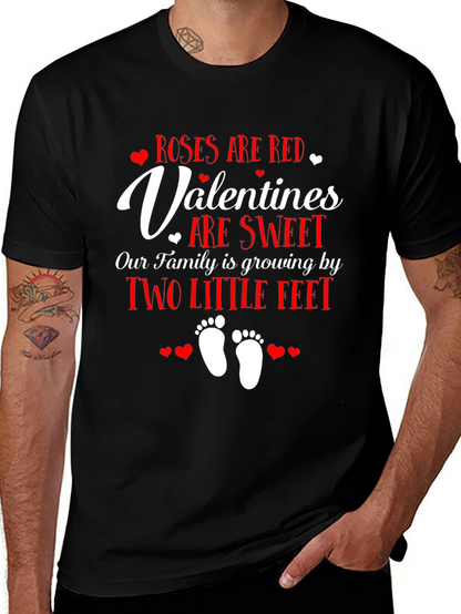 Valentines Day Pregnancy Announcement T-Shirt