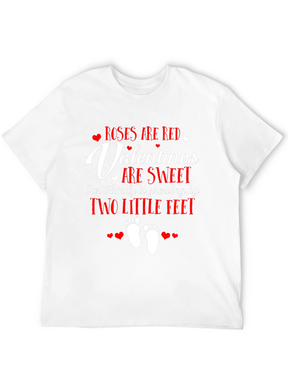 Valentines Day Pregnancy Announcement T-Shirt