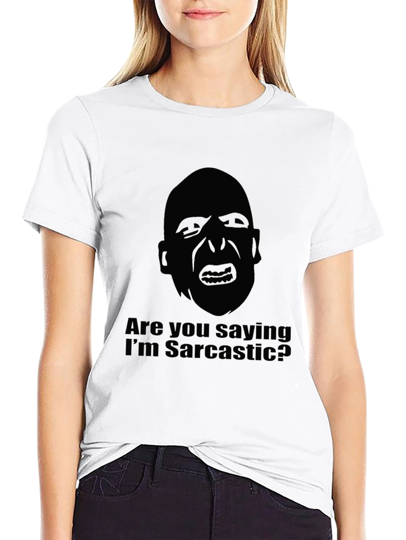 Sarcastic Graphic T-Shirt - Bold Statement Tee