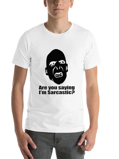 Sarcastic Graphic T-Shirt - Bold Statement Tee
