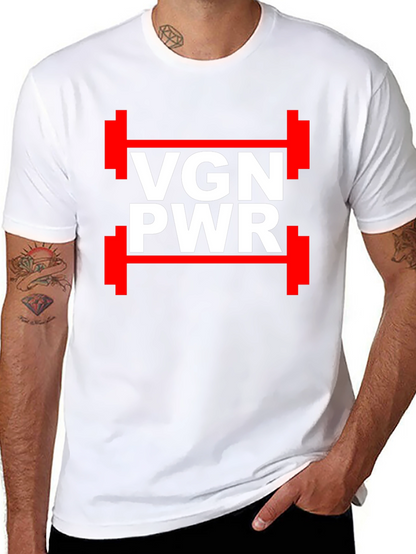 VGN PWR T-Shirt - Vegan Gym Power Tee