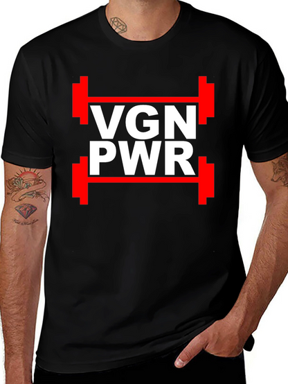 VGN PWR T-Shirt - Vegan Gym Power Tee