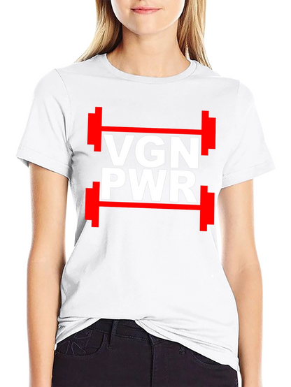VGN PWR T-Shirt - Vegan Gym Power Tee