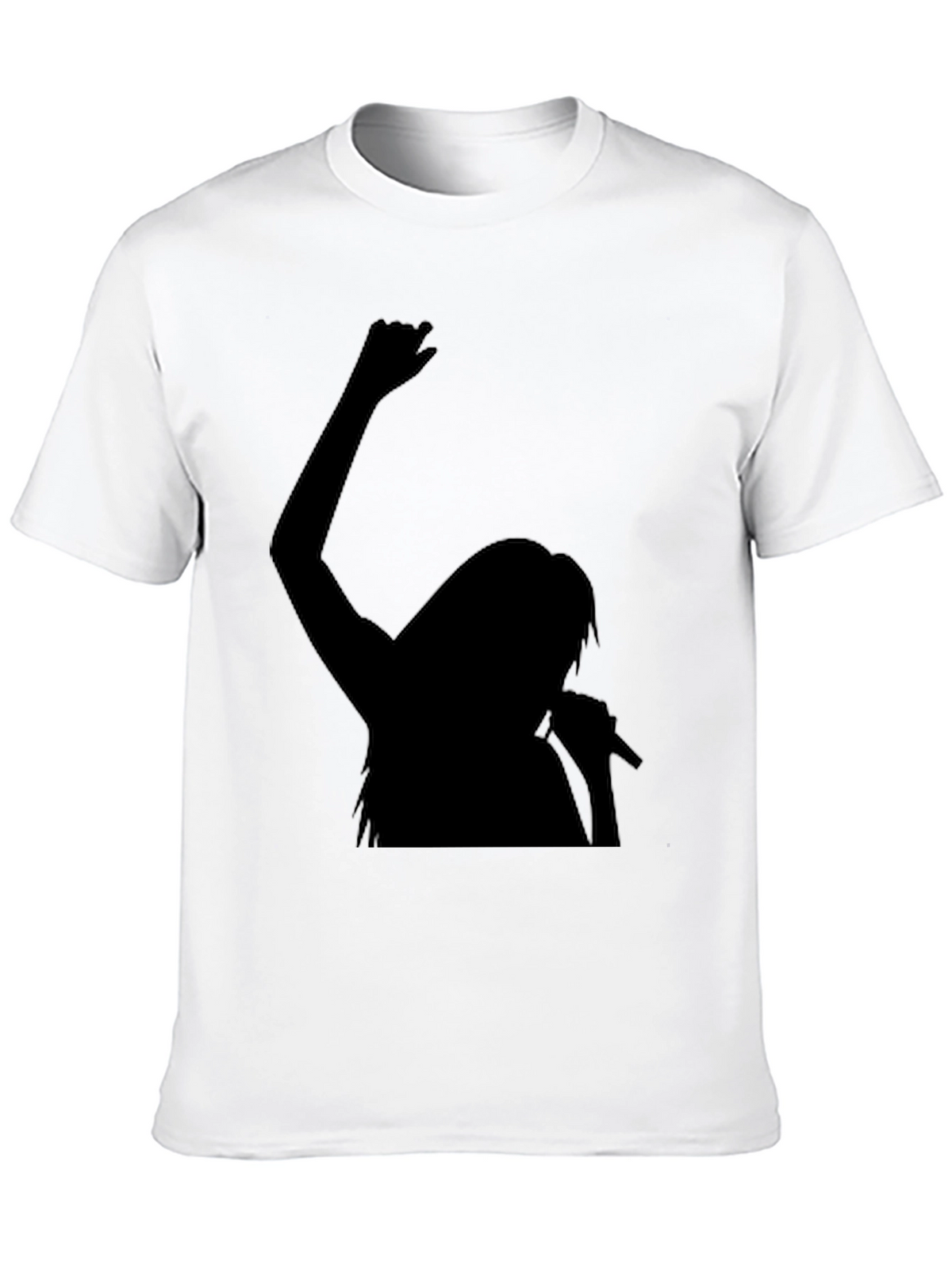 Silhouette Singer Graphic Tee