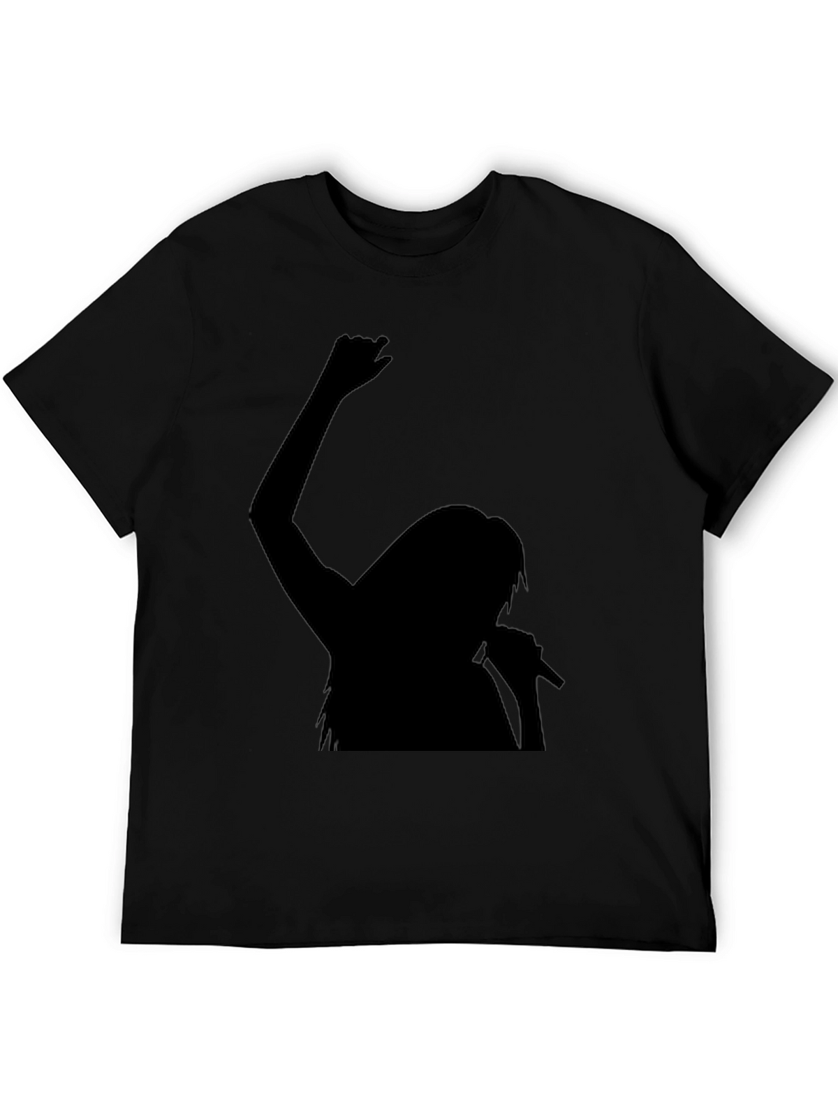 Silhouette Singer Graphic Tee
