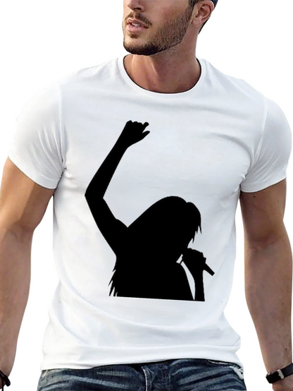 Silhouette Singer Graphic Tee