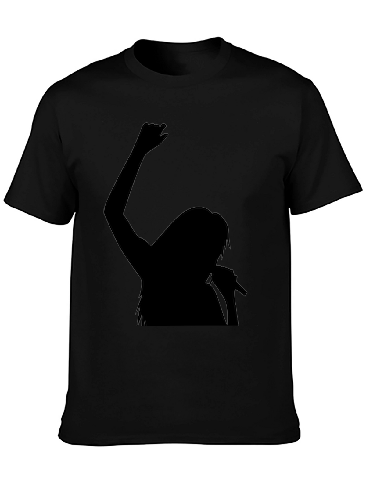 Silhouette Singer Graphic Tee