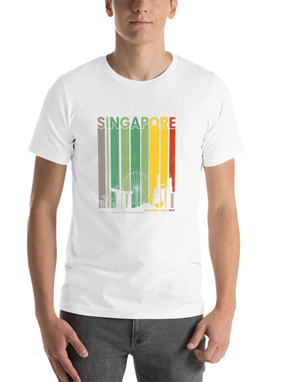 Singapore Skyline Graphic Tee