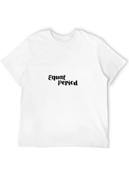 Equal Period Black Graphic T-Shirt